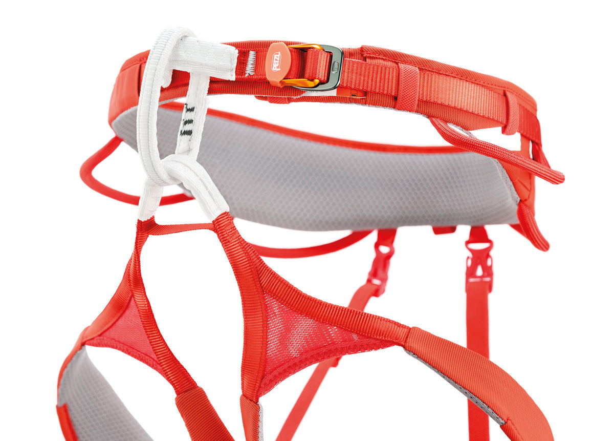 Petzl HIRUNDOS Climbing Harness [Orange]